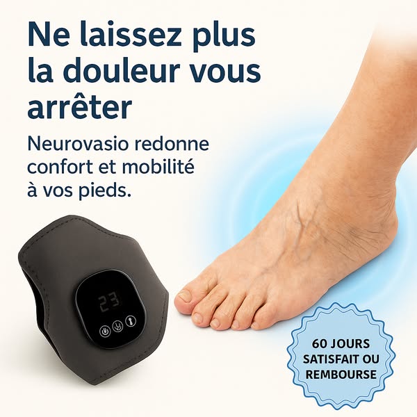 Thermomasseur dites à dieu à la neuropathie et aux douleurs aux pieds