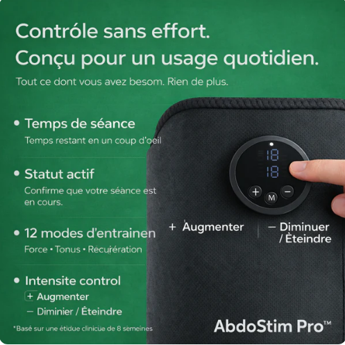 AbdoPulse Pro™ Obtenez un ventre ferme sans effort