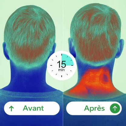 CerviConfort™ — Massage cervical chauffant EMS