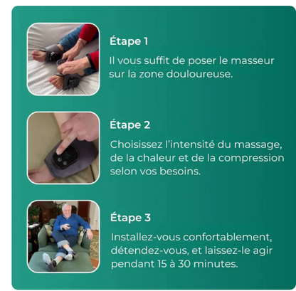 ThermoMasseur ProPied™-Dites adieu aux douleurs plantaires  et à la neuropathie