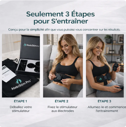 AbdoPulse Pro™ Obtenez un ventre ferme sans effort