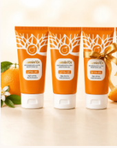 Lumin'Or — Gel exfoliant enzymes d'orange.