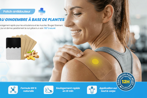 patch antidouleur| Soulagement rapide pour les articulations et les muscles.