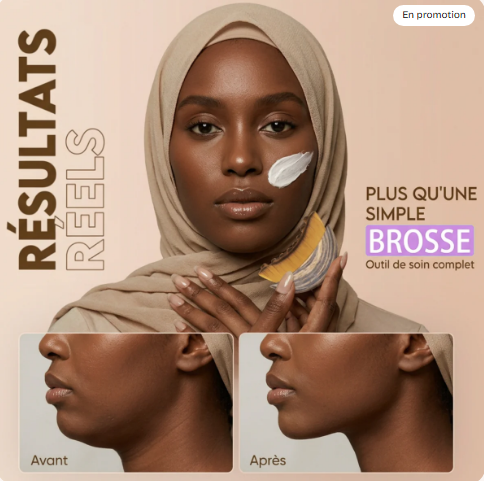 Brosse de Massage Lymphatique Visage