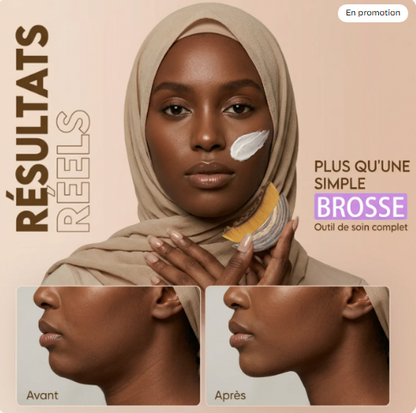 Brosse de Massage Lymphatique Visage
