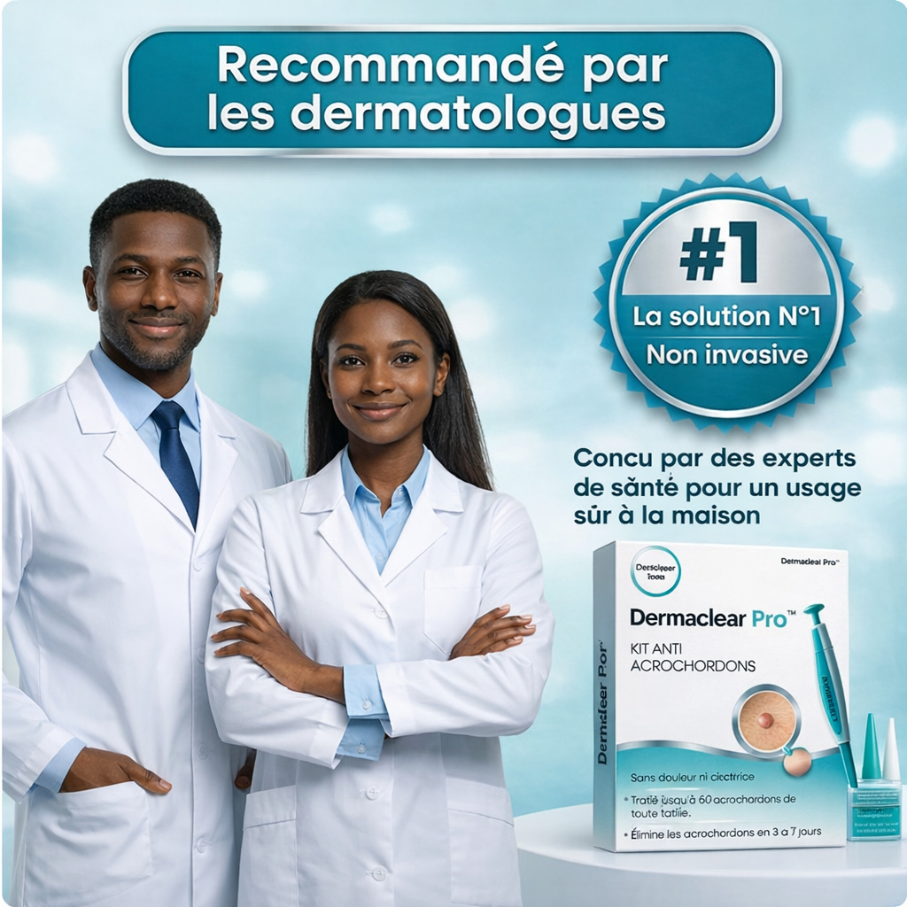 Dermaclear Pro™- Éliminez vos acrochordons en 7 jours sans douleur !