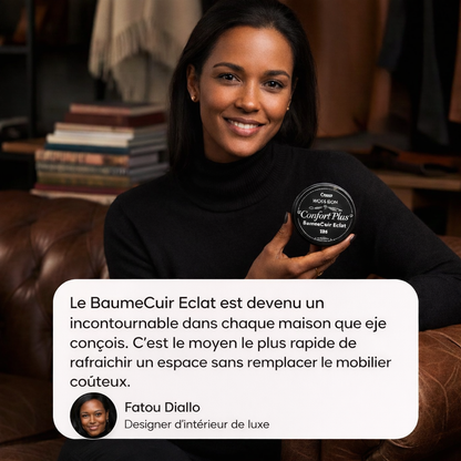 BaumeCuir Eclat™ - Redonnez à votre précieux cuir son aspect neuf