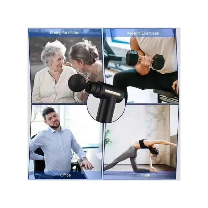 Pistolet de Massage Musculaire – Soulagez vos douleurs en quelques minutes