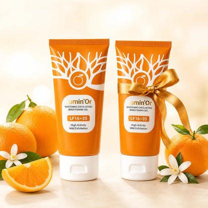 Lumin'Or — Gel exfoliant enzymes d'orange.